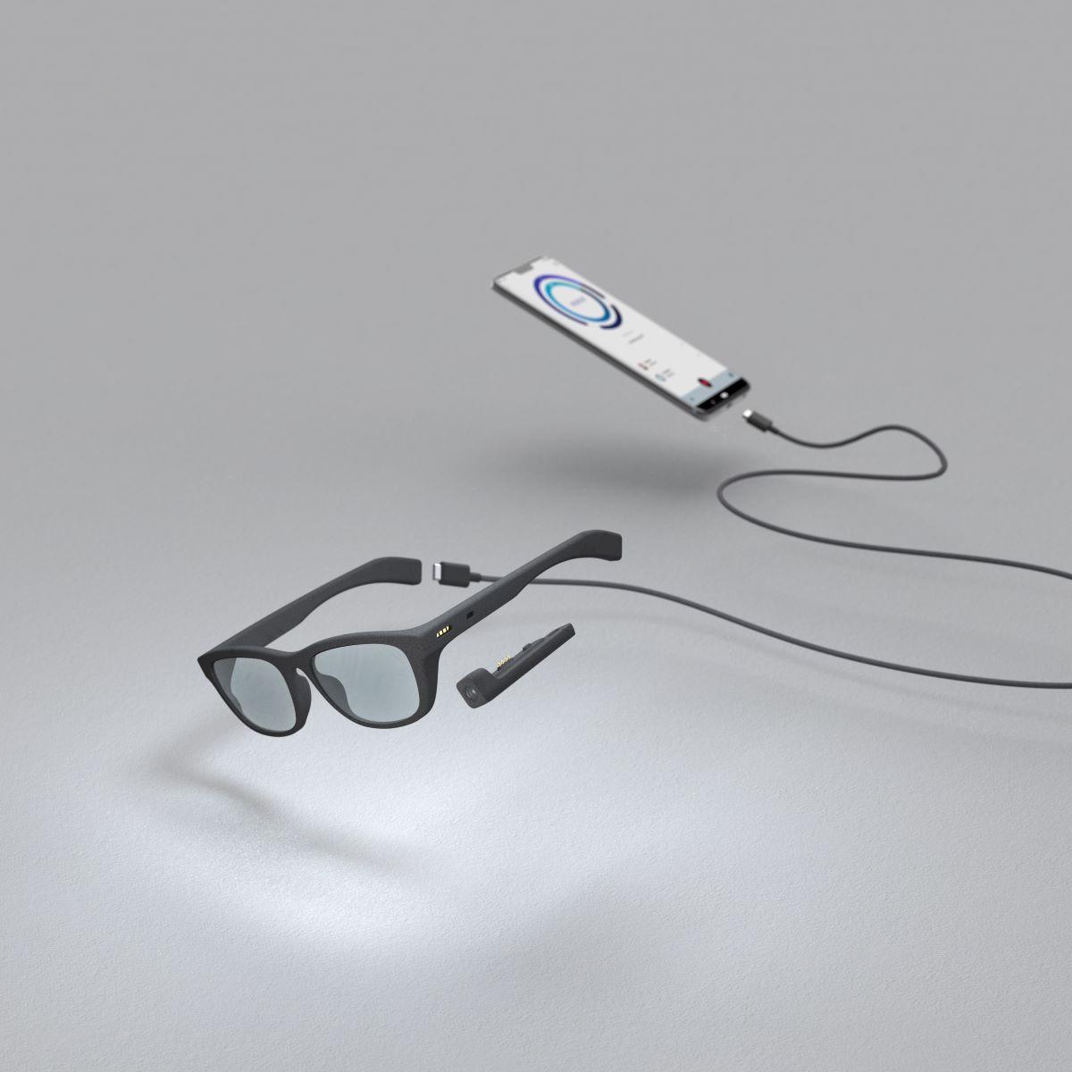 Afbeelding eyetracker bril