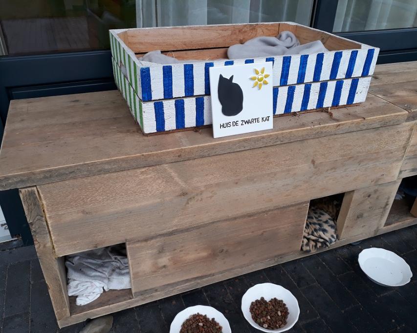 Het kattenhuis 'Huis de Zwarte Kat'