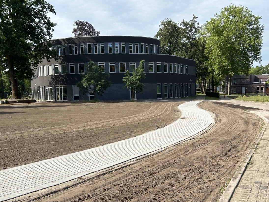 De ingezaaide Beleeftuin bij Bartiméus in Zeist; afscheidscadeau voor Mies