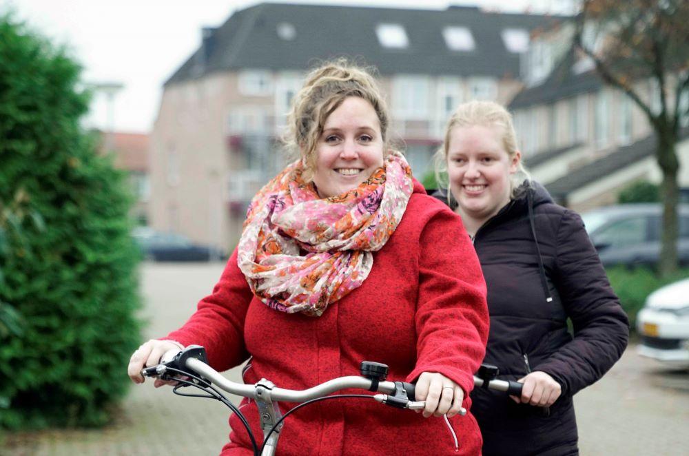 begeleidster en bewoonster op tandem