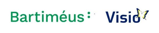 Logo Bartiméus en Visio