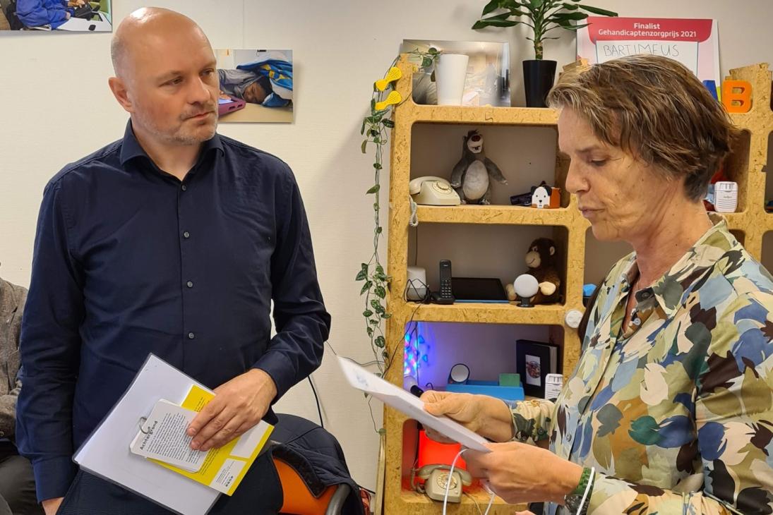 Boris van der Ham met Marjo van Welbergen