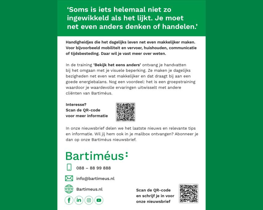Voorblad flyer Bekijk het eens anders