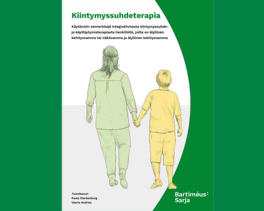 Kiintymyshoito-kirjan kansi