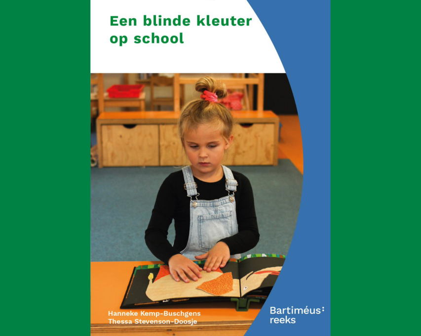 Omslag van het boek Een blinde kleuter op school