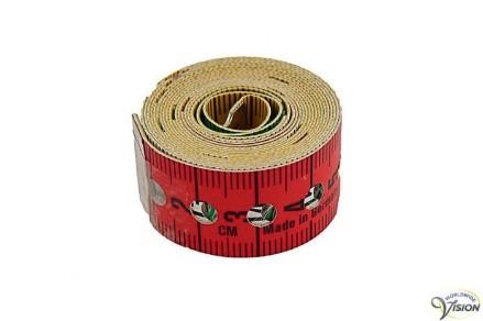 Opgerolde bandcentimeter met voelbare puntjes