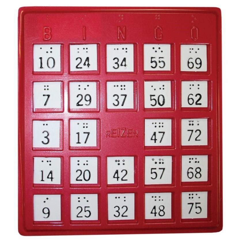 Bingospeelkaarten met schuifjes