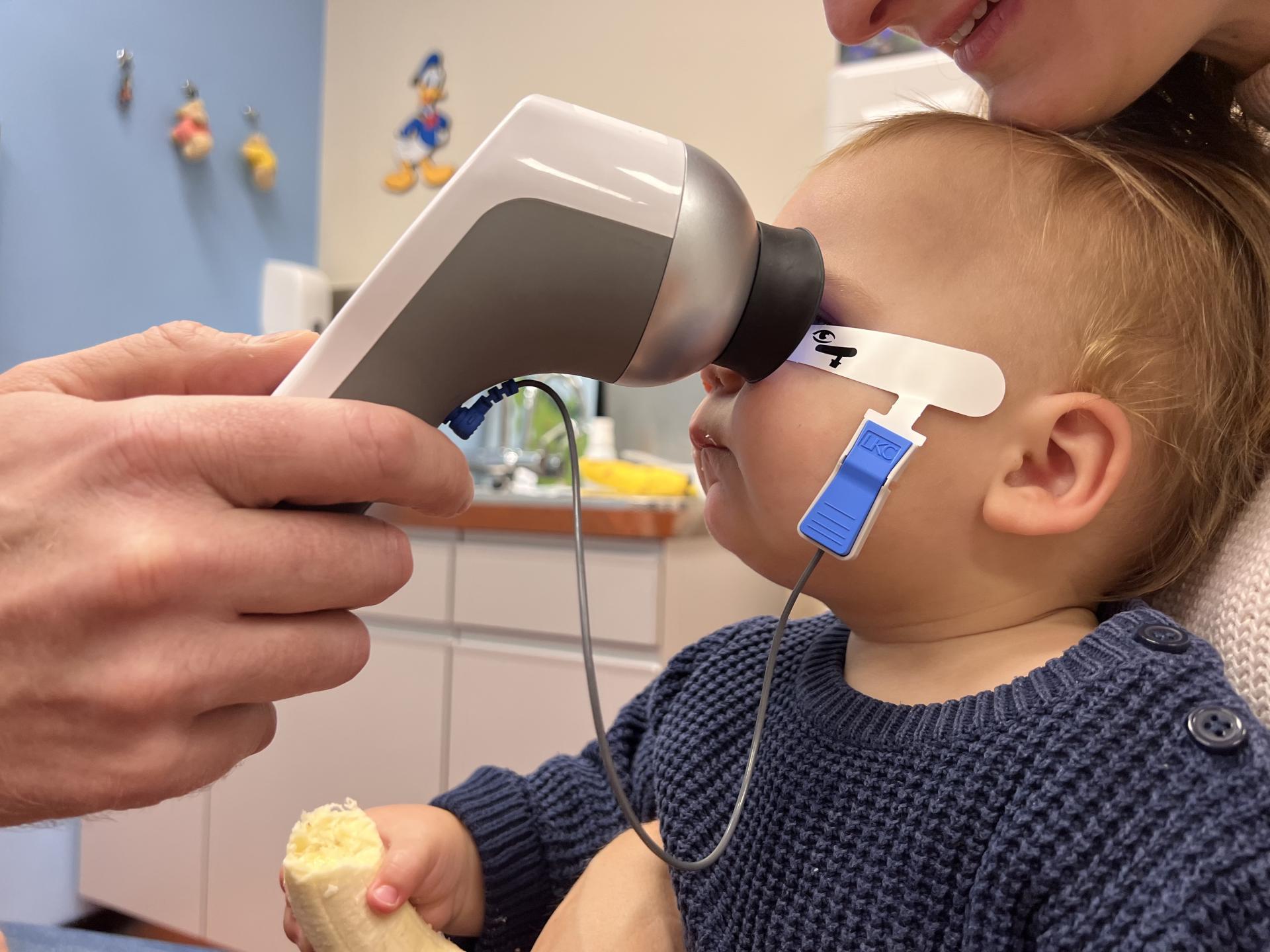 Oogonderzoek bij baby