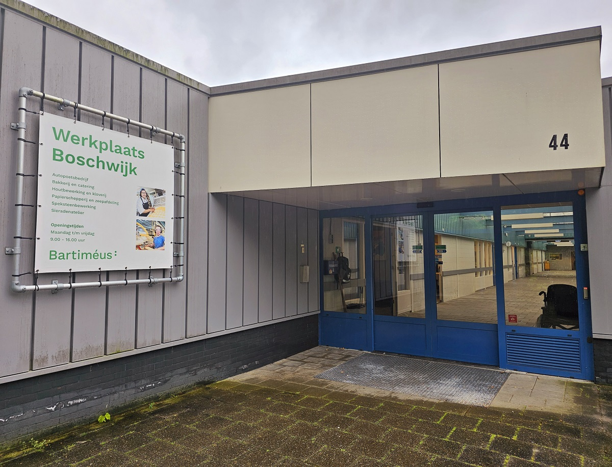 Werkplaats Boschwijk - vooraanzicht
