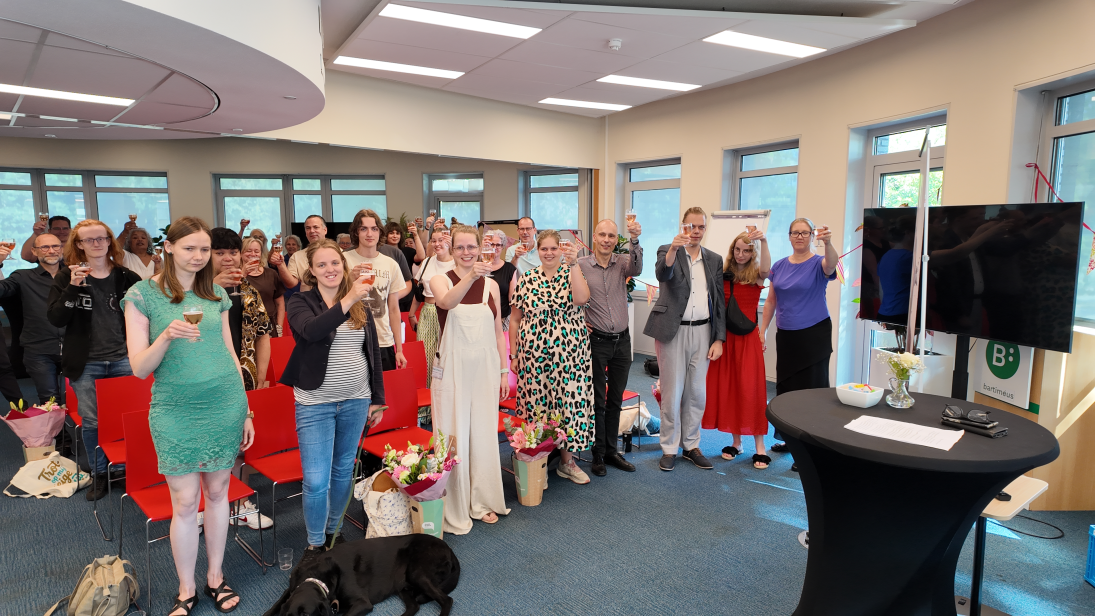 Feestelijk afscheid bij REA College Bartiméus in Zeist