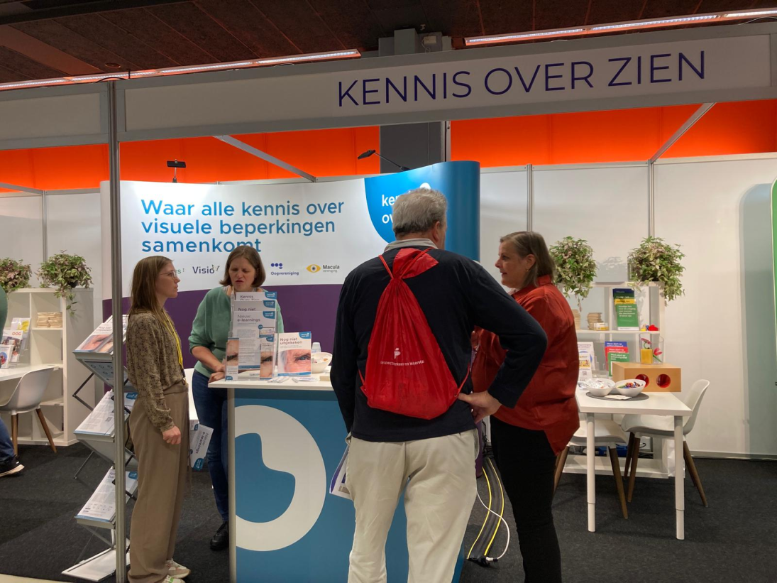 Stand Kennis Over Zien tijdens Oogbeurs 2024