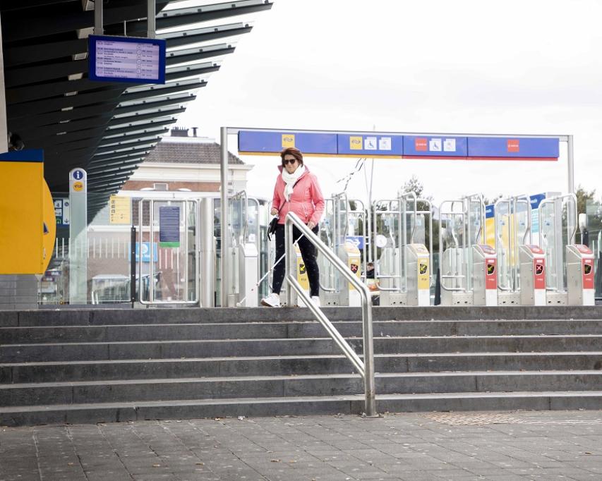 Reizen met lef op het station