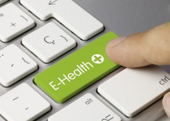 Entertoets van het toetsenbord met de tekst 'eHealth'